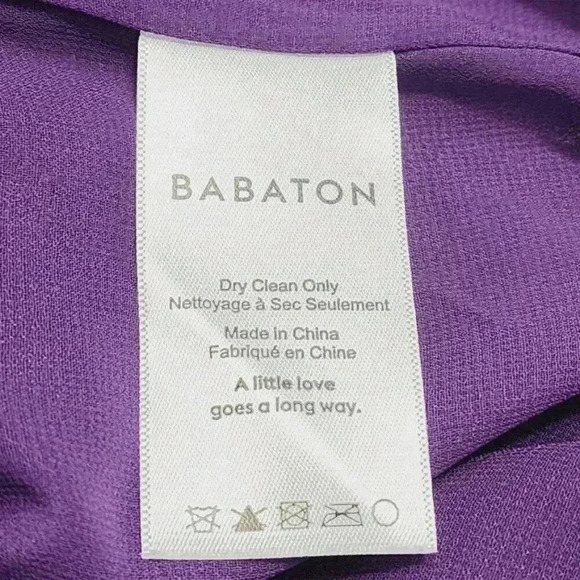 Aritzia Babaton Women's Mini Shift Dress Size 8 Short sleeve Round Neck - Picture 7 of 9